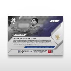 Football trading card L-34 Andreas Katsantonis - SportZoo PKO BP Ekstraklasa 2025/26 LIVE