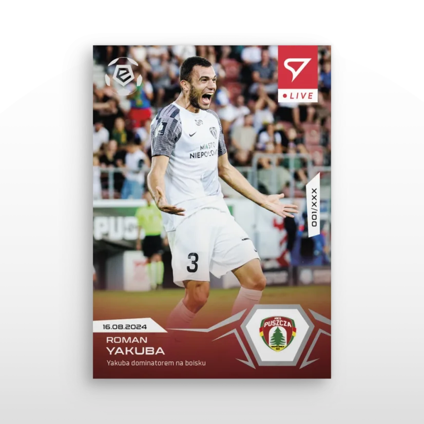 L-09 ZESTAW Roman Yakuba PKO BP Ekstraklasa 2024/25 LIVE + UCHWYT
