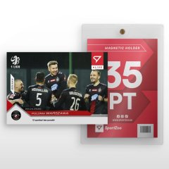 L-44 SADA Polonia Warszawa Betclic 1 Liga 2024/25 LIVE + HOLDER