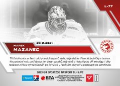 L-77 Marek Mazanec TELH 2023/24 LIVE