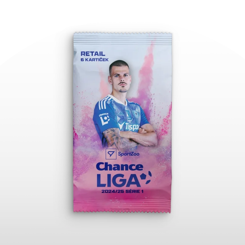Retail box of Chance Liga 2024/25 – Series 1