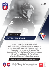 L-03 Patrik Masnica TEL 2023/24 LIVE