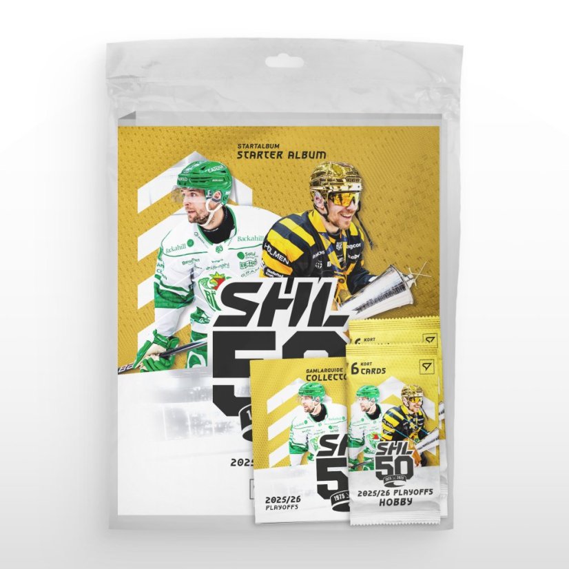 Štartovací balíček - hokejové kartičky SportZoo SHL 2025/26 Playoffs