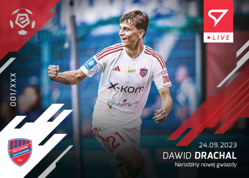 L-13 Dawid Drachal PKO Bank Polski Ekstraklasa 2023/24 LIVE