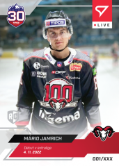 L-030 Mário Jamrich TEL 2022/23 LIVE