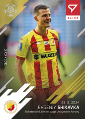 L-66 Evgeniy Shikavka PKO Bank Polski Ekstraklasa 2023/24 LIVE