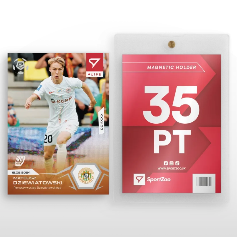L-13 SADA Mateusz Dziewiatowski PKO BP Ekstraklasa 2024/25 LIVE + HOLDER