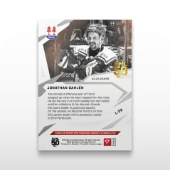 Hockey-samlarkort L-22 Jonathan Dahlén – SportZoo Svenska hockeyligan 2025/26 LIVE