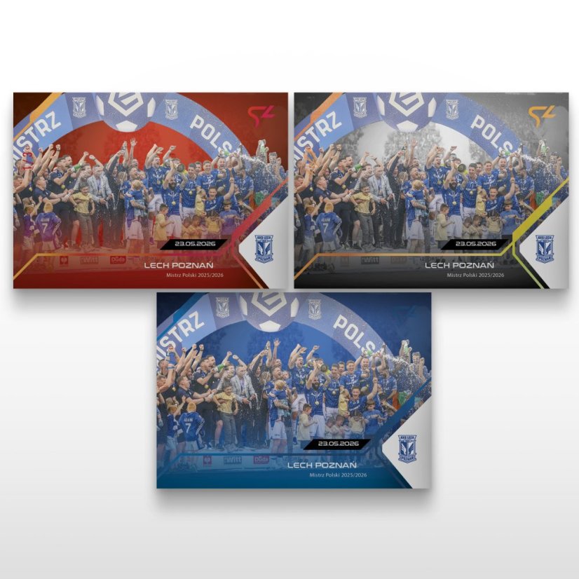 Fotbalová kartička L-78 Lech Poznań - SportZoo PKO BP Ekstraklasa 2025/26 LIVE