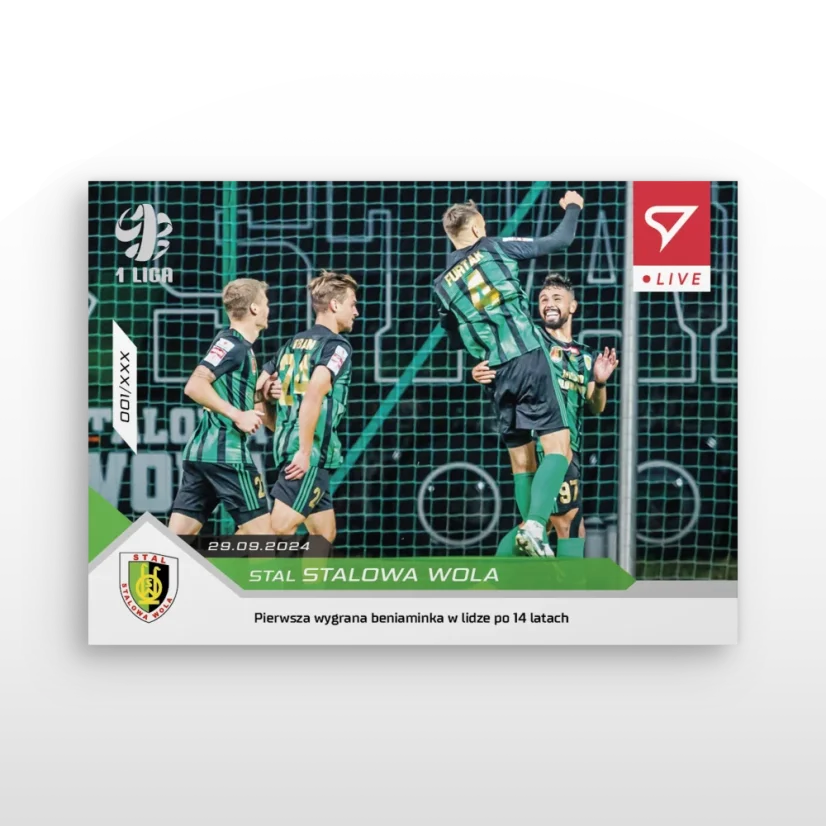 L-13 ZESTAW Stal Stalowa wola Betclic 1 Liga 2024/25 LIVE + UCHWYT