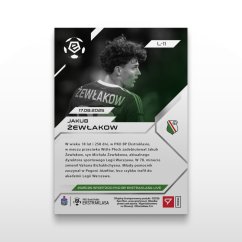 Fotbalová kartička L-11 Jakub Żewłakow - SportZoo PKO BP Ekstraklasa 2025/26 LIVE