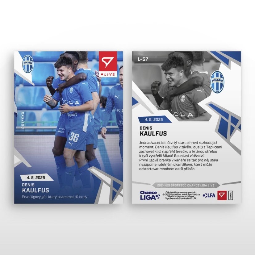 L-57 Denis Kaulfus Chance Liga 2024/25 LIVE