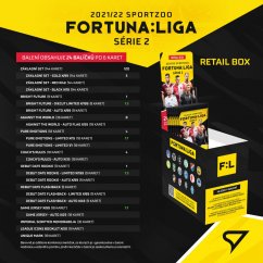 Retail box FORTUNA:LIGA 2021/22 – 2. séria
