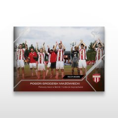 Football trading card L-01 Pogoń Grodzisk Mazowiecki - SportZoo Betclic 1 Liga 2025/26 LIVE