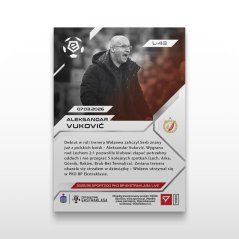 Fotbalová kartička L-43 Aleksandar Vuković - SportZoo PKO BP Ekstraklasa 2025/26 LIVE