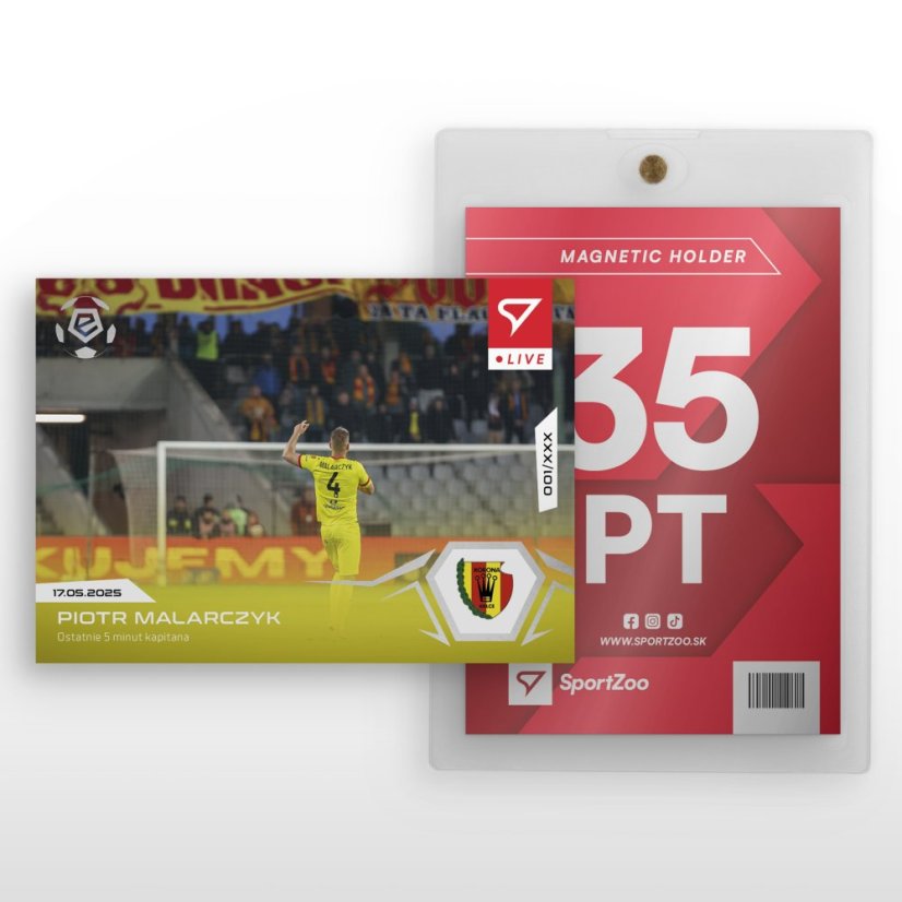 L-75 Piotr Malarczyk PKO BP Ekstraklasa 2024/25 LIVE + HOLDER