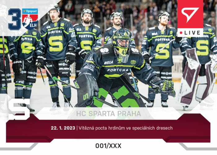 L-076 HC Sparta Praha TELH 2022/23 LIVE