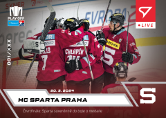 L-72 ZESTAW HC Sparta Praha TELH 2023/24 LIVE + UCHWYT