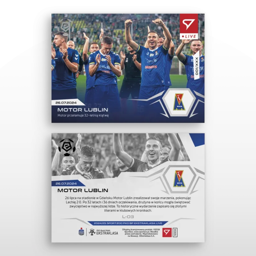 L- 03 Motor Lublin PKO BP Ekstraklasa 2024/25 LIVE