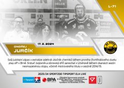 L-71 Ondřej Jurčík TELH 2023/24 LIVE