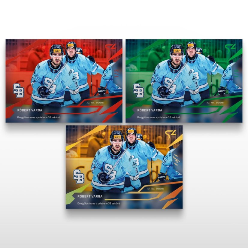 Hockey trading card L-08 RÓBERT VARGA - SportZoo Tipsport liga 2025/26 LIVE