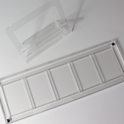 Holder 5x1 for 5 cards 180PT with a stand.