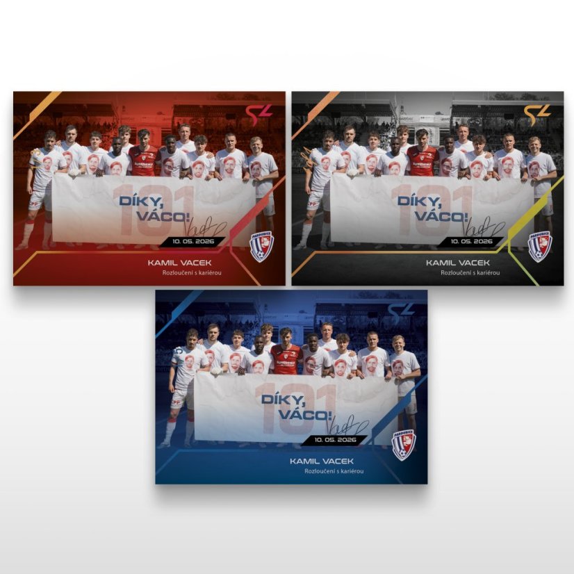 Futbalová kartička L-52 Kamil Vacek - SportZoo Chance Liga 2025/26 LIVE