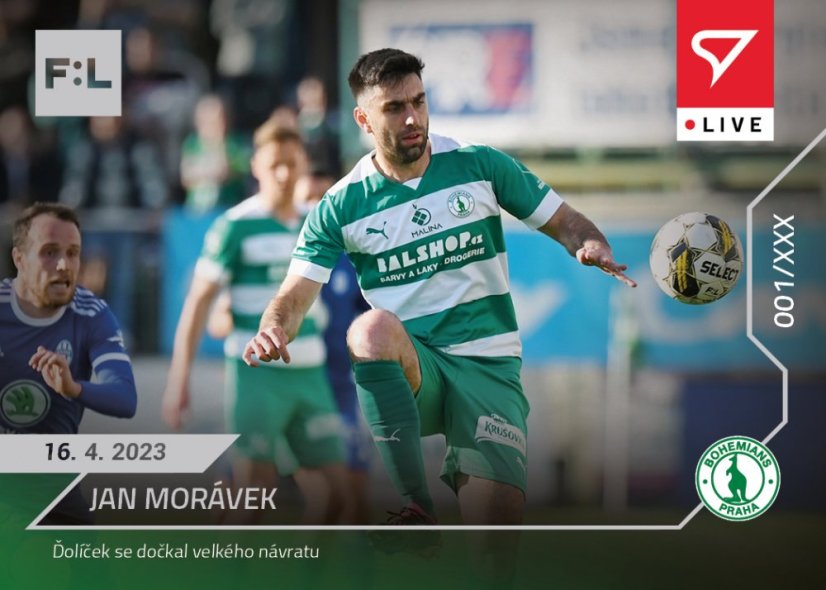 L-094 Jan Morávek FORTUNA:LIGA 2022/23 LIVE