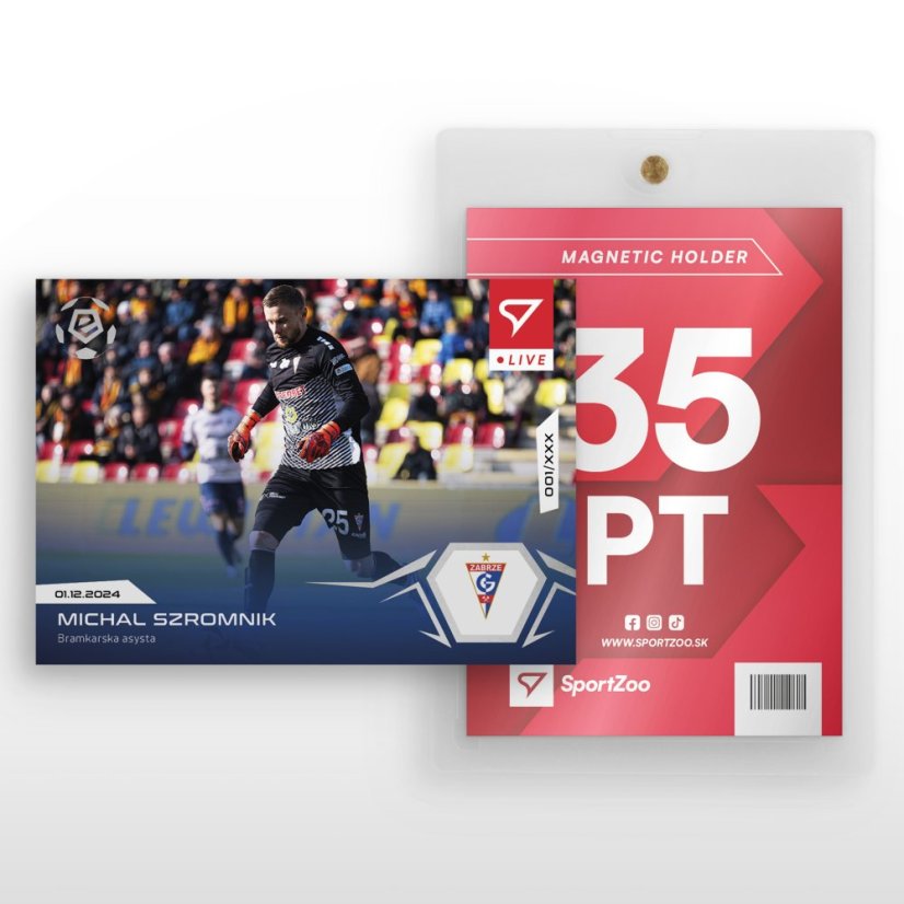 L-38 SADA Michal Szromnik PKO BP Ekstraklasa 2024/25 LIVE + HOLDER