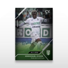 Football trading card L-20 EMMANUEL AYAOSI - SportZoo Chance Liga 2025/26 LIVE