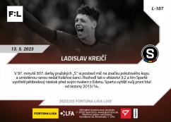 L-107 Ladislav Krejčí FORTUNA:LIGA 2022/23 LIVE