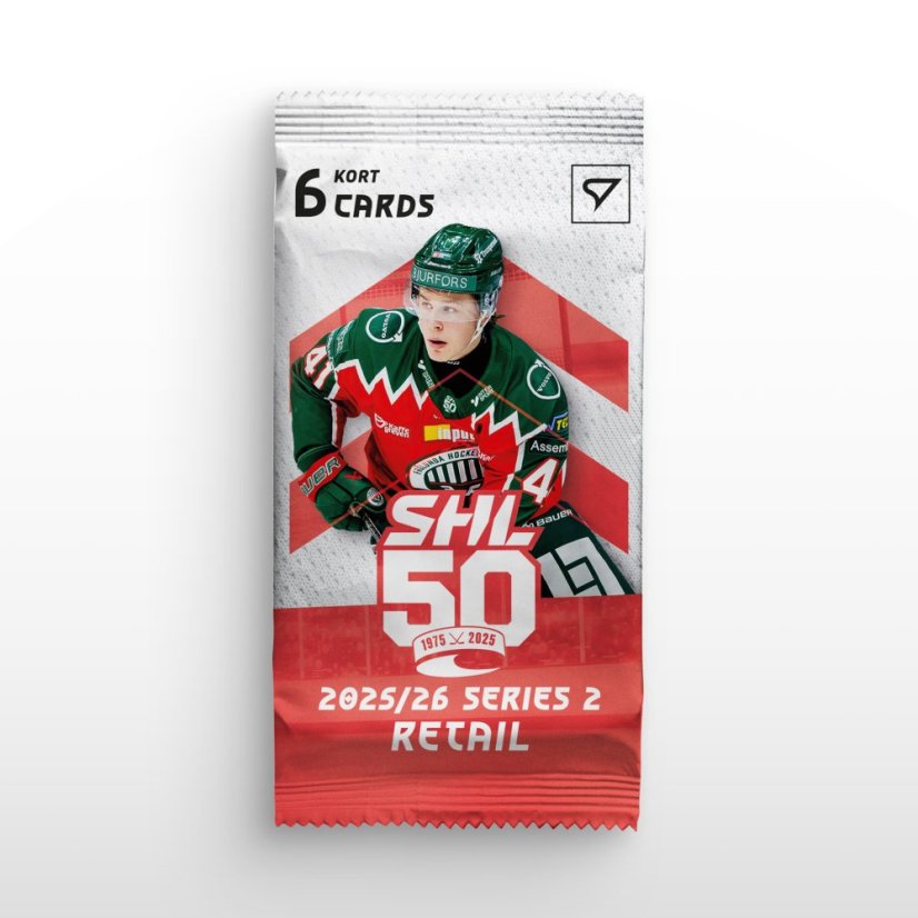 Retail pack - Hockey Trading Cards SportZoo SHL 2025/26 - Series 2