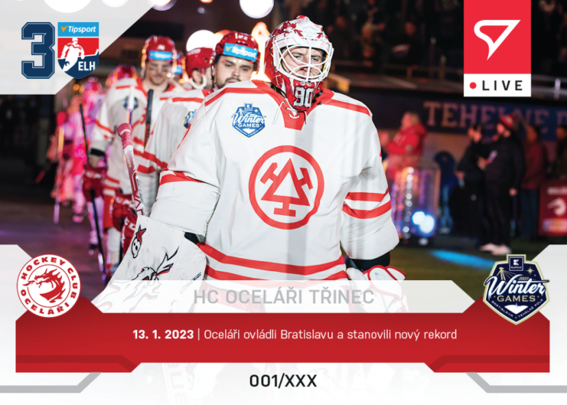 L-070 HC Oceláři Třinec TELH 2022/23 LIVE