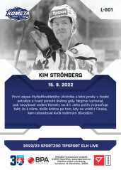 L-001 Kim Strömberg TELH 2022/23 LIVE