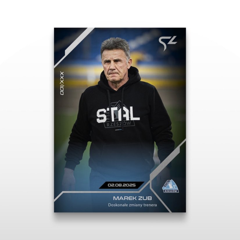 Karta piłkarska L-08 Marek Zub - SportZoo Betclic 1 Liga 2025/26 LIVE