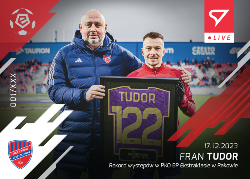 L-38 Fran Tudor PKO Bank Polski Ekstraklasa 2023/24 LIVE
