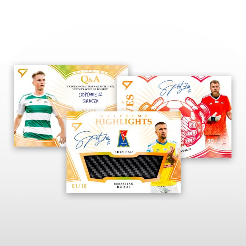 Case of 4 Hobby Boxes PKO BP Ekstraklasa 2024/25 – Halftime