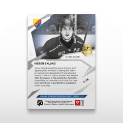 Hokejová kartička L-29 Victor Eklund - SportZoo Svenska hockeyligan 2025/26 LIVE
