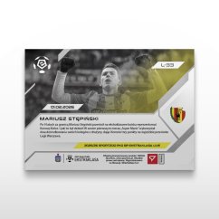 Karta piłkarska L-33 Mariusz Stępiński - SportZoo PKO BP Ekstraklasa 2025/26 LIVE