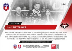 L-24 Ivan Ďatelinka TEL 2023/24 LIVE