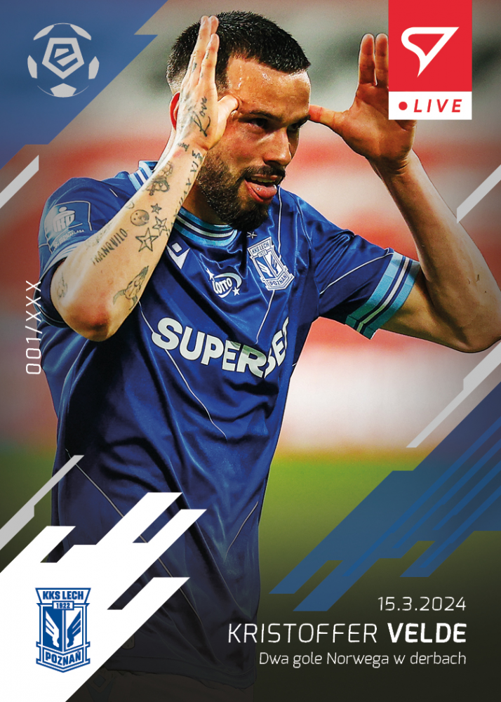 L-53 Kristoffer Velde PKO Bank Polski Ekstraklasa 2023/24 LIVE :: SportZoo