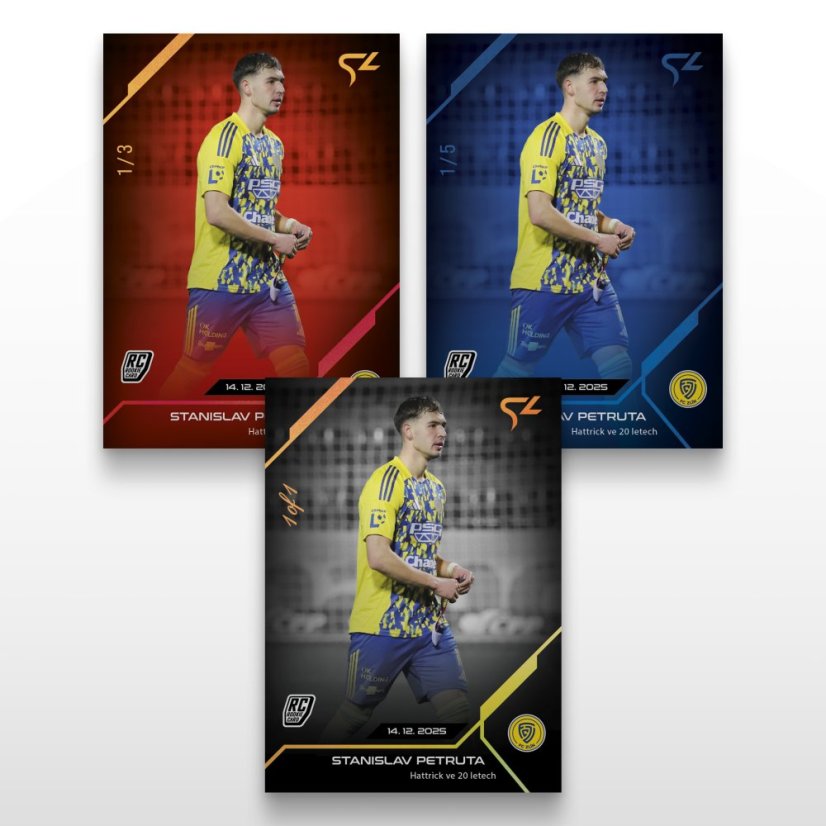 Futbalová kartička L-26 STANISLAV PETRUTA - SportZoo Chance Liga 2025/26 LIVE