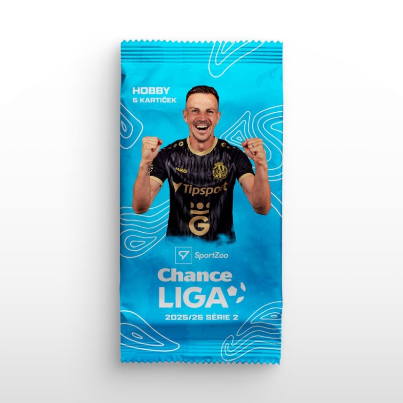 Hobby saszetka - karty piłkarskie SportZoo Chance Liga 2025/26 – Seria 2
