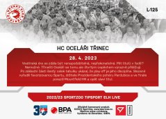 L-125 HC Oceláři Třinec TELH 2022/23 LIVE