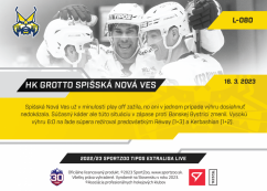 L-080 HK GROTTO Spišská Nová Ves TEL 2022/23 LIVE