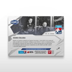 Hokejová  kartička L-33 Marek Ďaloga - SportZoo Tipsport ELH 2025/26 LIVE