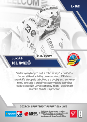 L-62 Lukáš Klimeš TELH 2023/24 LIVE