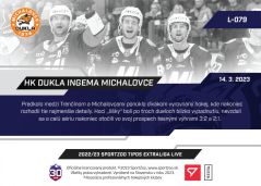 L-079 HK Dukla Ingema Michalovce TEL 2022/23 LIVE