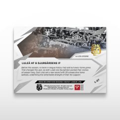Hokejová kartička L-37 Luleå HF & Djurgårdens IF - SportZoo Svenska hockeyligan 2025/26 LIVE