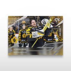 Hockey-samlarkort L-19 Strauss Mann – SportZoo Svenska hockeyligan 2025/26 LIVE